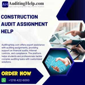 Construction Audit Assignment Help