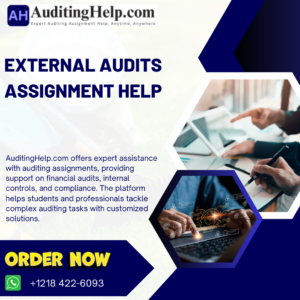 External Audits Assignment Help