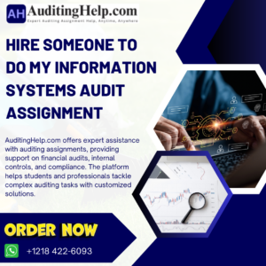 Hire Someone To Do My Information Systems Audit Assignment