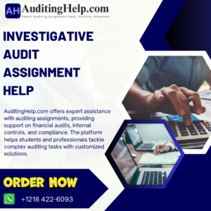 Investigative Audit Assignment Help