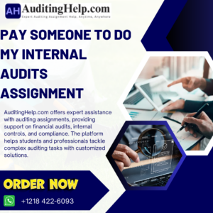 Pay Someone To Do My Internal Audits Assignment