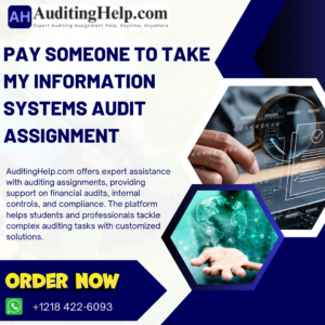 Pay Someone To Take My Information Systems Audit Assignment